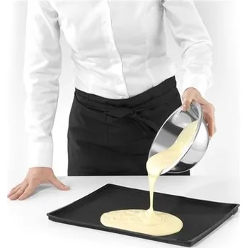 Hendi 677018 Silikonová pečicí podložka, nepřilnavý silikon, 400 x 300 mm