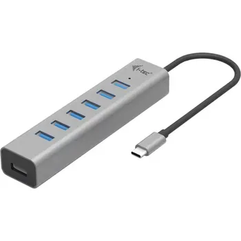 USB hub i-tec USB-C Charging Metal HUB 7 Port