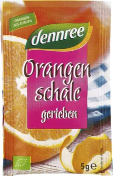 Koření Dennree Kůra pomerančová strouhaná BIO 5 g