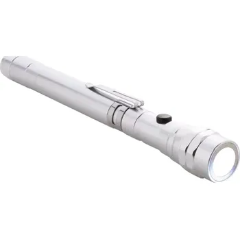 Svítilna Giraffe výsuvná baterka - stříbrná - AP844050-21