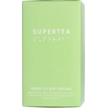 Čaj Teministeriet Teministeriet - Supertea Zelený čaj Máta BIO - Čaj 20 sáčků