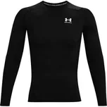 Pánské tričko Under Armour HeatGear Comp LS Black XL