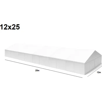 Zahradní stan TENTino Velkokapacitní párty stan 12x25 m Stav stanu: NOVÝ