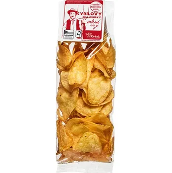 Slaná pochutina Krajči Cyrilovy brambůrky solené - 100g