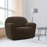 Super strečové potahy NIAGARA tabáková křeslo (š. 70 - 110 cm) 191266974