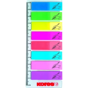 Samolepící bloček Plastové záložky 12x45 mm Podepiš zde