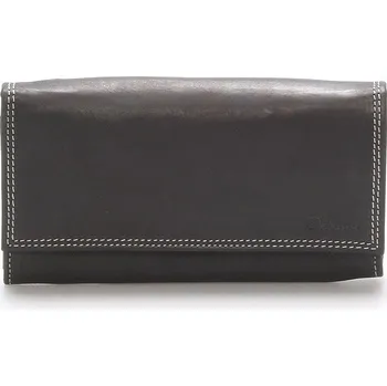 Peněženka Dámská kožená peněženka Rue, černá