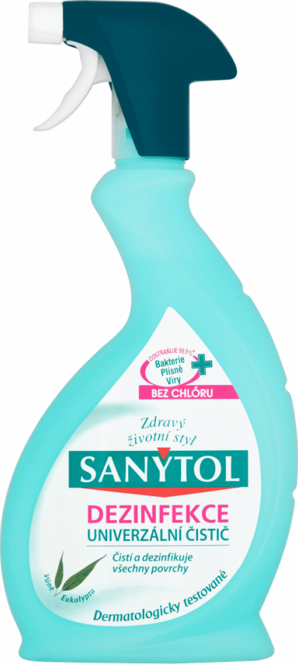 Sanytol dezinfekce univerzální čistič povrchů 500ml