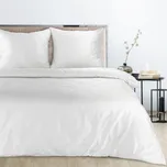 ArtFir Povlečení na dvojlůžko LINDA | bílá 160 x 200 cm