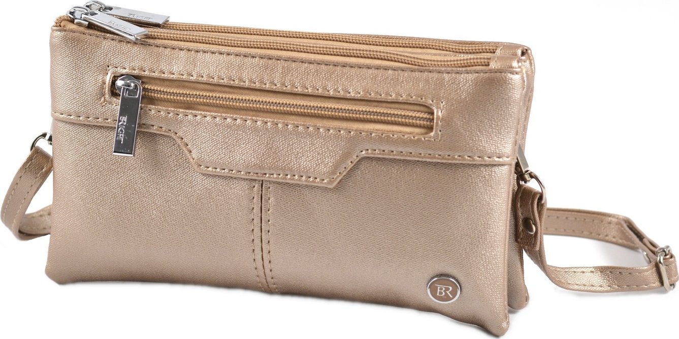 BRIGHT Dámská crossbody kapsa Bronzová (BR18-AA1995-02SYN)