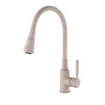 Invena Hula, vysoká dřezová baterie 2-funkční, béžová, INV-BZ-85-P03-L