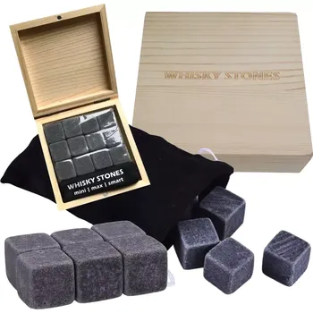 Karafa na whisky se skleničkami EVI PREMIUM Globe Ship - dárková sada