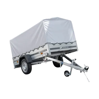 Přívěs Garden Trailer 230 KIPP s rámem H-800 a šedou plachtou