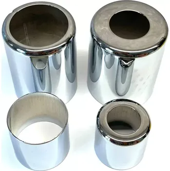 Motor pro motocykl Kryty zadních teleskopů Jawa Pérák 250 - 350, ČZ 125-150 C, Chrom, české