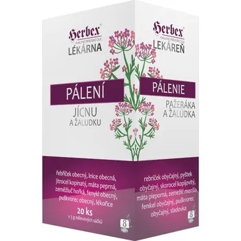 Horký nápoj Čaj Pálení jícnu a žaludku - Herbex 60g