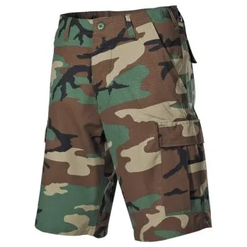 Pánské kraťasy Kraťasy US BDU, Rip Stop, woodland, S