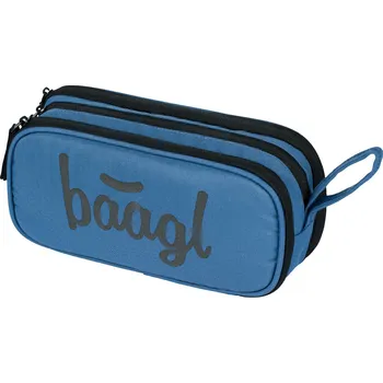 Penál Baagl Studentský penál etue Ocean Blue