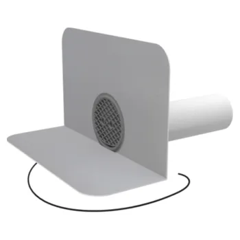 Hydroizolační fólie TOPWET Chrlič kulatý TWCE 75 PVC