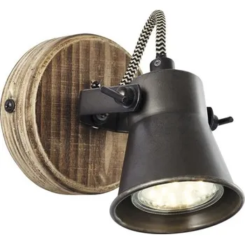 Nástěnné svítidlo Nástěnné osvětlení Brilliat Dorisa GU10 1x5 W hnědé