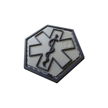 Nášivka Nášivka Paramedic, hexagon, 3D + dárek zdarma