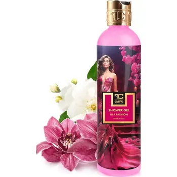 Sprchový gel DEDRA Přírodní sprchový gel s glycerinem a Aloe vera, LILA FASHION, 320 ml