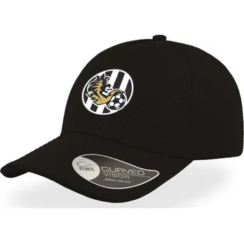 Čepice Kšiltovka FCHK - nová identita motiv 3 vel. 0, černá
