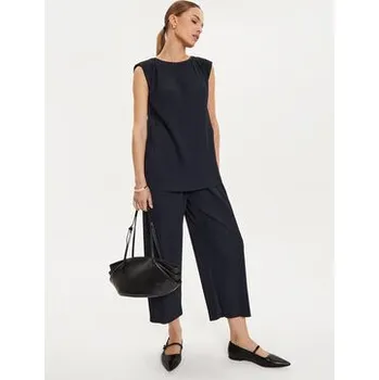 Dámská halenka Max Mara Leisure Halenka Cambusa 24269460 Tmavomodrá Regular Fit S