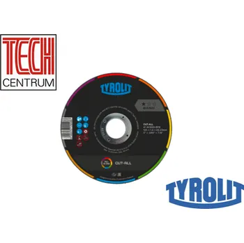 Brusný kotouč TYROLIT Kotouč řezací flex T41 180x1,6x22,2 CUT-ALL AC46QB80 34663882 (25ks) BASIC - 1 ks/ 55,06 Kč