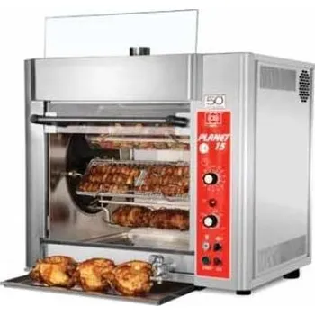 Kuchyňský gril Gril na kuřata - elektrický - planetární košový • PLANET 15