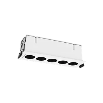 ACB Iluminacion Zapuštěné LED bodové svítidlo INVISIBLE, š. 147 mm, 12W, CRI90 Barva: Bílá, Stmívání, řízení: TRIAC