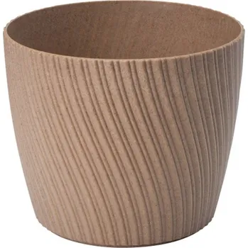 Květináč Květináč MIKA ECO NATURAL WOOD 13 cm