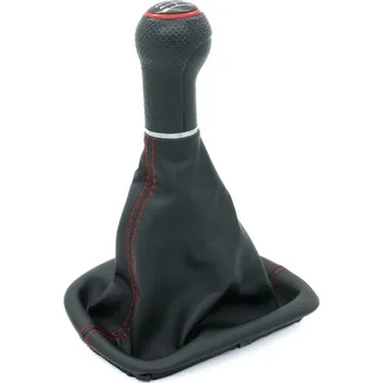 Řadicí páka s manžetou VW Passat B5 6-rychl červená nit