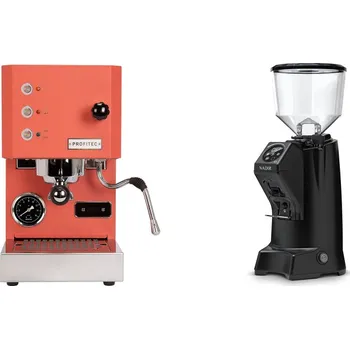 Kávovar Profitec GO, red + Eureka Nadir 65 Touch, black