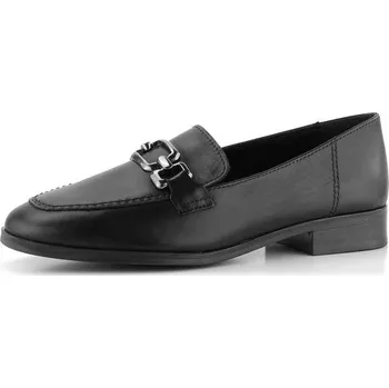 Dámské mokasíny Tamaris mokasíny Black Leather 1-24213-41 - 40 | P678737