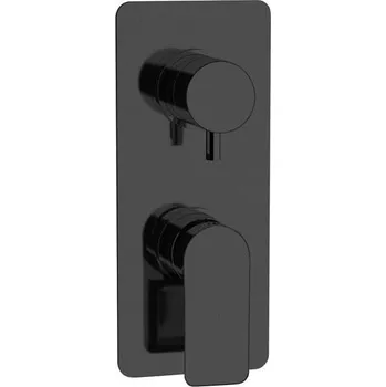 Vodovodní baterie HOPA Podomítková sprchová baterie ARNO 9314 - černá matná, BAREI9314