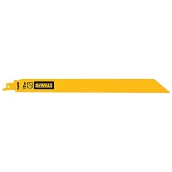 Pilový kotouč DeWALT DT90391 BIM 1 palcová čepel z kovu 304mm 18TPI 5PK, ocasky