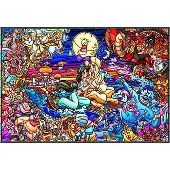 Diamantové malování Disney Diamantové malování - motivy z Disneyho pohádek - kulaté diamanty II Barva: K, Rozměry (cm): 20x25 cm