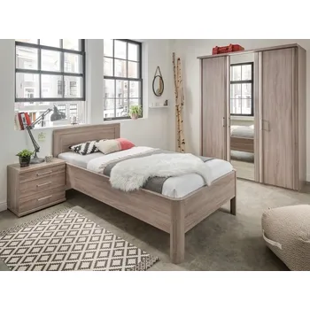 Komoda Ložnicová sestava pro jednu osobu BERN dub trueffel