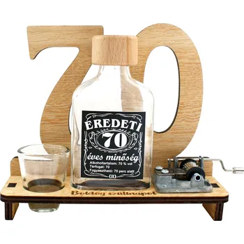 Značka na výročí 70 let s flašinetem HU