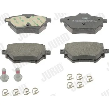 Brzdová destička Sada brzdových destiček, kotoučová brzda JURID 573605J