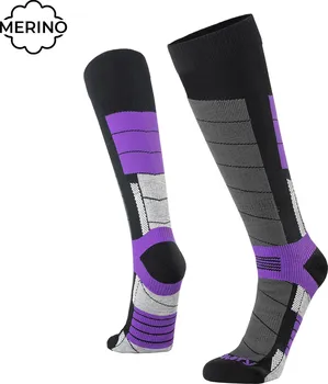 Dámské ponožky Podkolenky Gravity Nico black/lavender 6-9 (39,5-43) 2025 - Odesíláme do 24 hodin