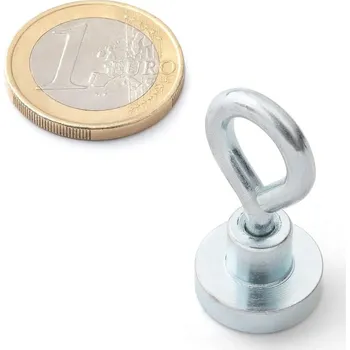Dekorativní magnet KRO-20 Magnetický úchyt s okem