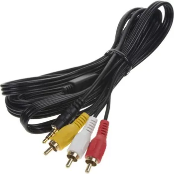 Audio kabel Adaptér Jack 3,5mm na 3xCINCH
