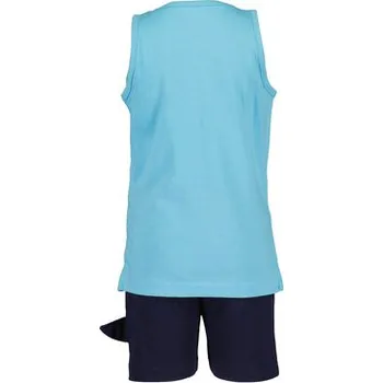 Pánské kraťasy Blue Seven Sada top a kraťasy 826022 X Modrá Regular Fit 98