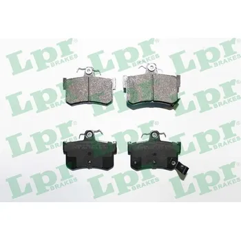 Brzdová destička Sada brzdových destiček, kotoučová brzda LPR 05P654