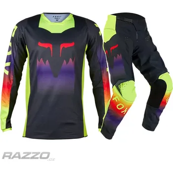 Moto oblečení MX komplet FOX 180 Flora Dark Shadow 2024