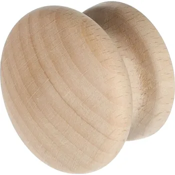 Nábytkové kování Gamet Knopka MASSIVE / Buk surový