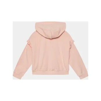 Pánská mikina Tommy Hilfiger Mikina Hilfiger Script Ruffle Hoodie KG0KG07720 Růžová Regular Fit 7Y