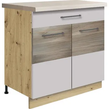 Kuchyňská skříňka AMANDA latte spodní skříňka 6D "80"