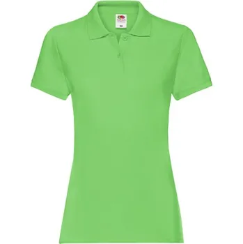 Dámské tričko Fruit of the Loom Dámská polokošile 63-030-0 Lime XS